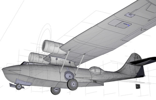 Catalina pby aircraft - rc,