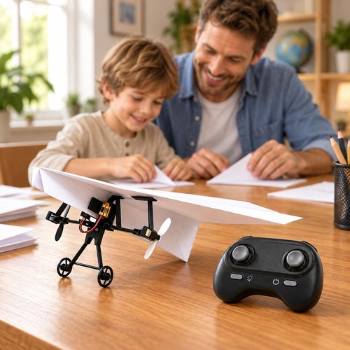 Paper plane power kit diy - plane,