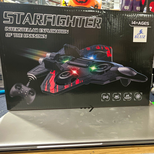 Bluz starfighter flying - bluz,